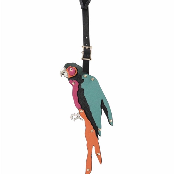 Valentino Garavani Handbags - Valentino Parrot Bag Charm Studded Leather